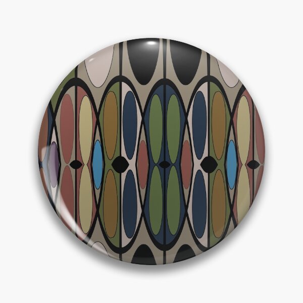 Item preview, Formas contorneadas multicolores designed and sold by Ruth Palmer.