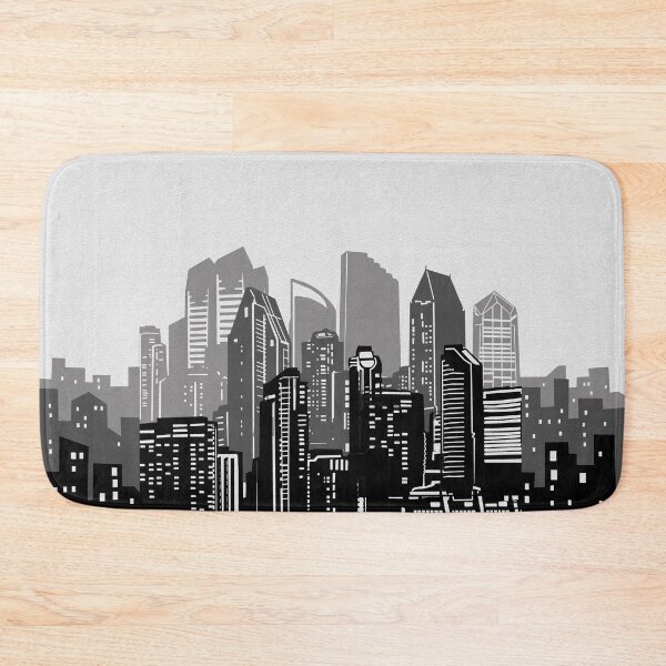 Item preview, san diego skyline designed and sold by BekimART2.