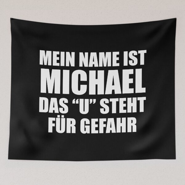 Artikelvorschau, Michael Gefährlich Spruch Geschenkidee entworfen und verkauft von Argentini.