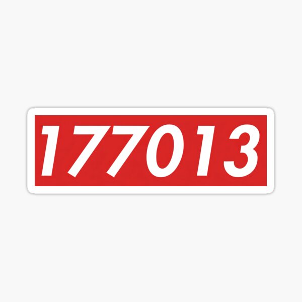 177013 Sticker