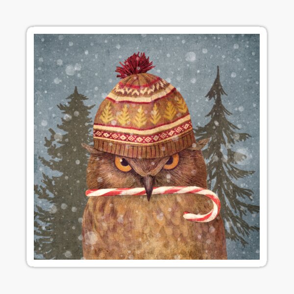 Item preview, Christmas Owl  designed and sold by TerryFan.