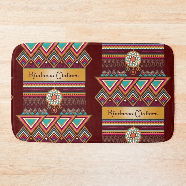 Item preview, Kindness Matters on Nubian Colorful Motifs Background designed and sold by Nobiya.