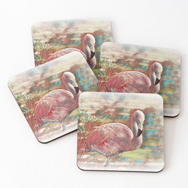 Item preview, Fancy Flamingo designed and sold by ReneeKennedy.