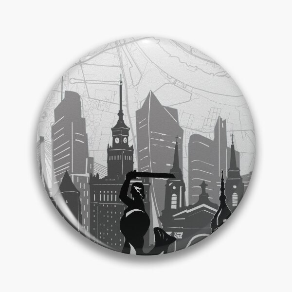 Item preview, warsaw skyline designed and sold by BekimART2.