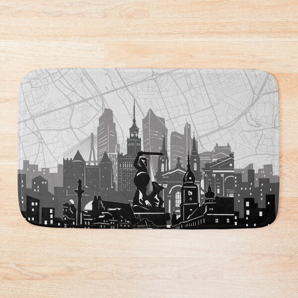 Item preview, warsaw skyline designed and sold by BekimART2.