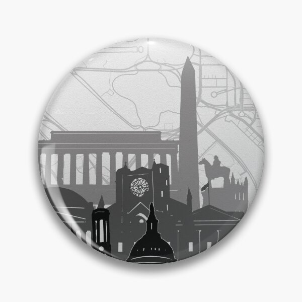 Item preview, washington dc skyline designed and sold by BekimART2.