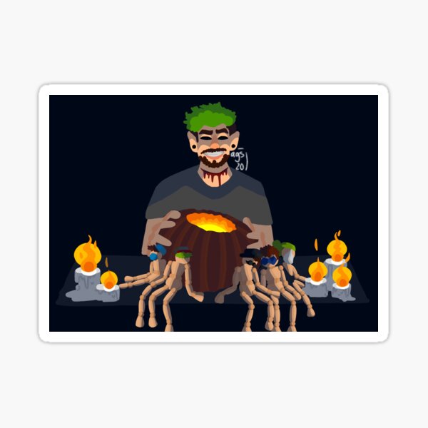 say goodbye but with puppets Sticker