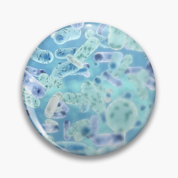 Item preview, BACTERIA BURST MICROSCOPIC Image Biomedical Illustration..Microbiology designed and sold by Hippiesole.