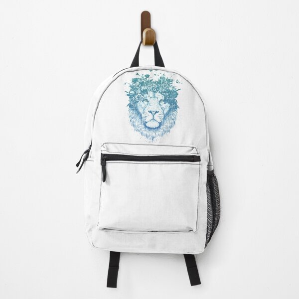 Floral lion Backpack