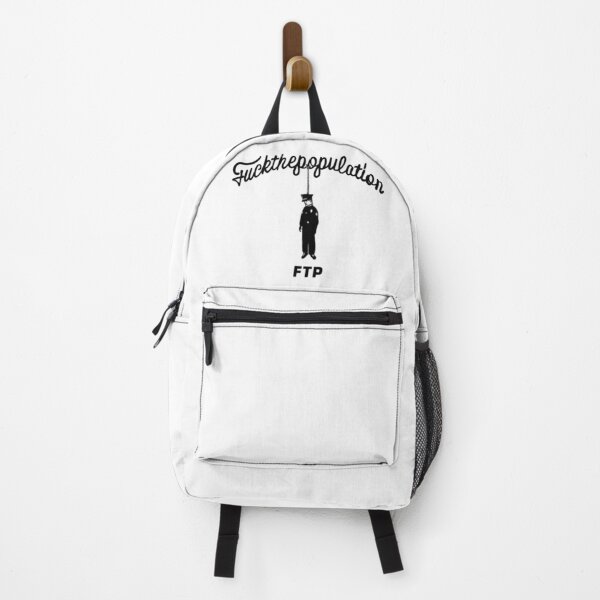 FuckThePopulation Cop hanging FTP SUICIDEBOYS Classic Official Design Backpack