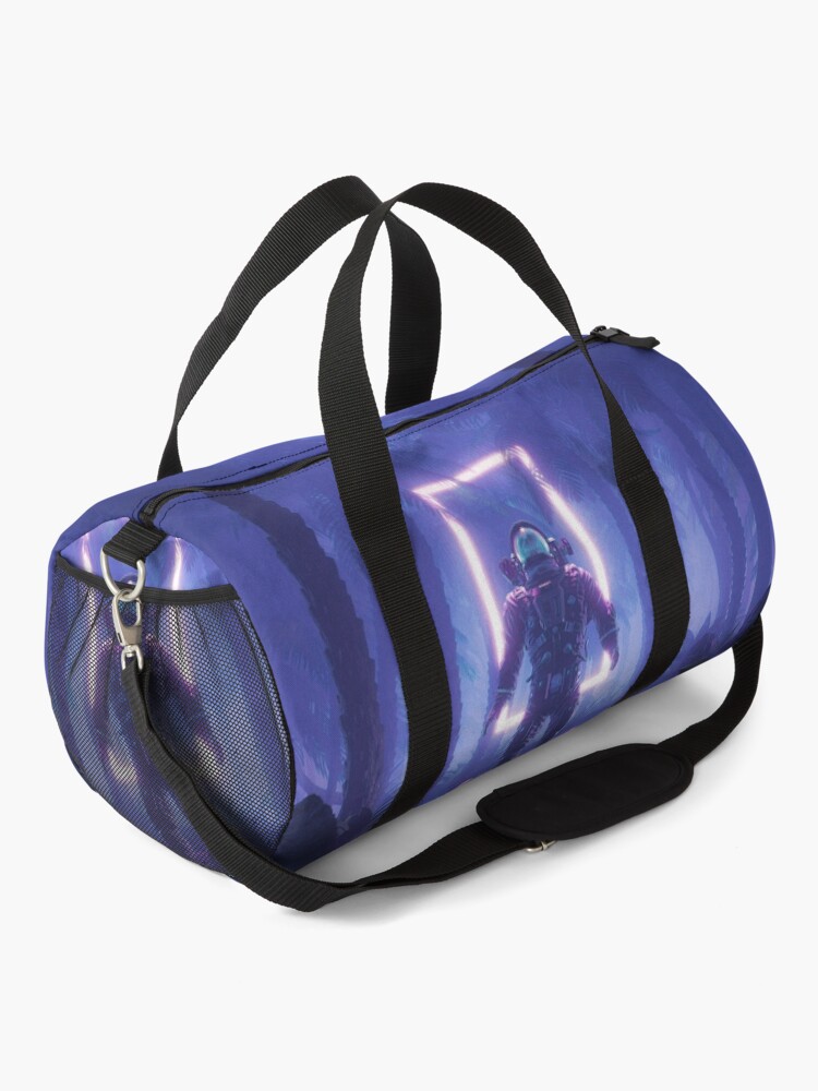 Alternate view of Lost In The Neon Jungle Duffle Bag