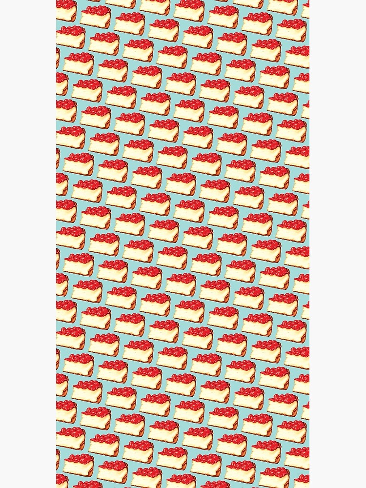 Cherry Cheesecake Pattern - Blue by KellyGilleran