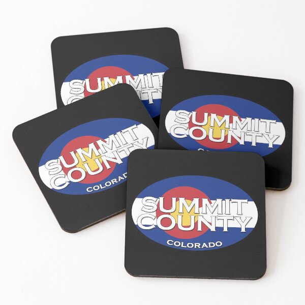 Item preview, Summit County Colorado!  Breckenridge!  State flag design designed and sold by NewNomads.
