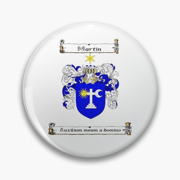 Item preview, Martin Family Crest and Motto designed and sold by Hibernia29.