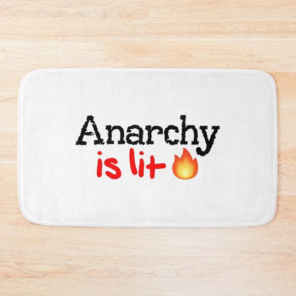 Item preview, Anarchy is Lit! designed and sold by DoodleDashCollective.