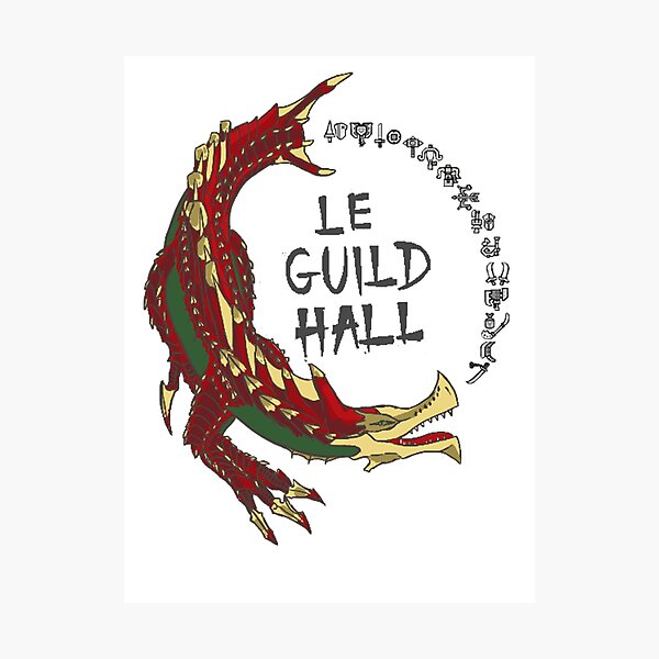 Item preview, Monster Hunter Le Guild Hall-Agnaktor Version 2 Base Colors designed and sold by S4LeagueProps.