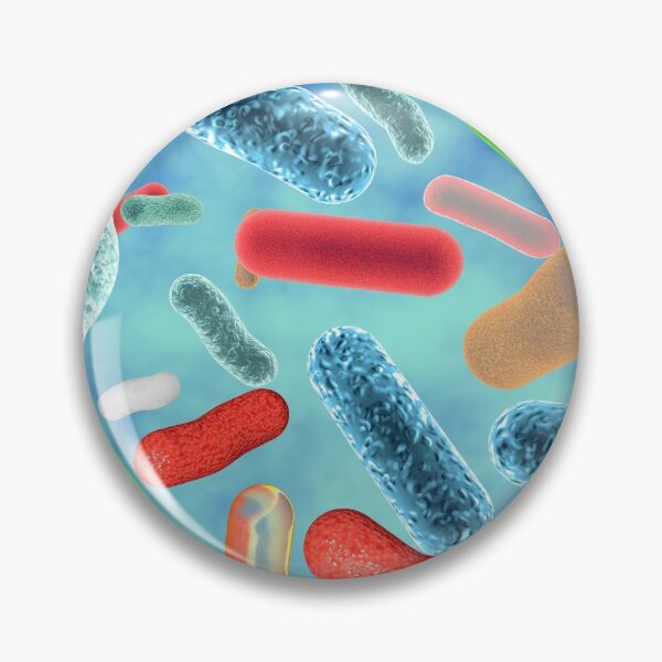 Item preview, PRETTY E. COLI Pattern Microscopic Image Photo...Micro designed and sold by Hippiesole.