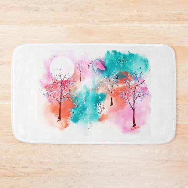 Item preview, Full Moon Overlooking River Rocks designed and sold by Vallee Rose.