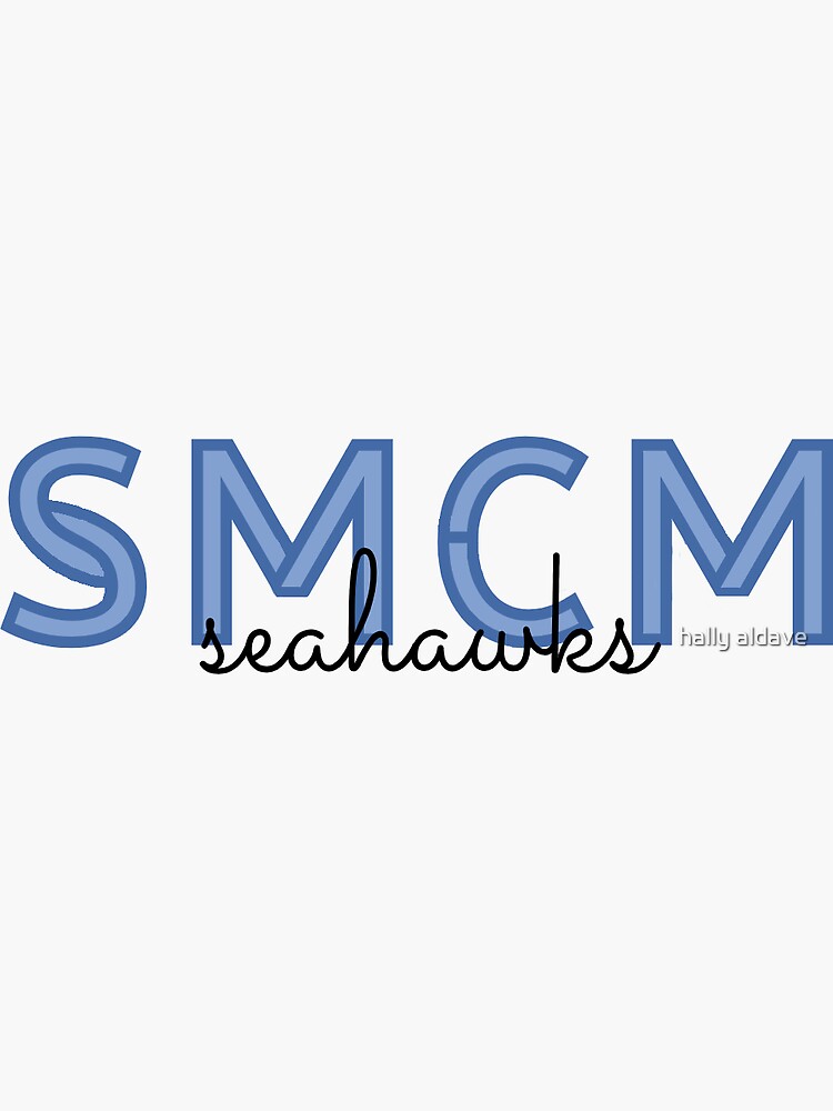 "SMCM (St. Mary's College Of Maryland)" Sticker By Halald514 | Redbubble