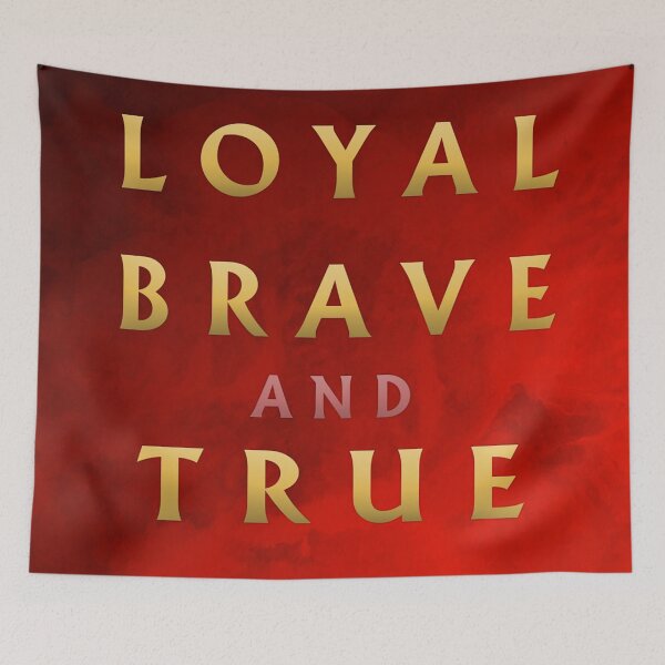 Item preview, Loyal, Brave, and True designed and sold by MASKAMILLION.