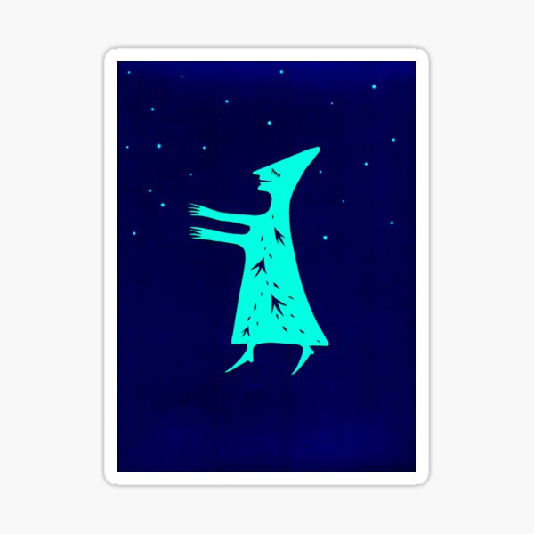 Brave new adventure-Stars Sticker
