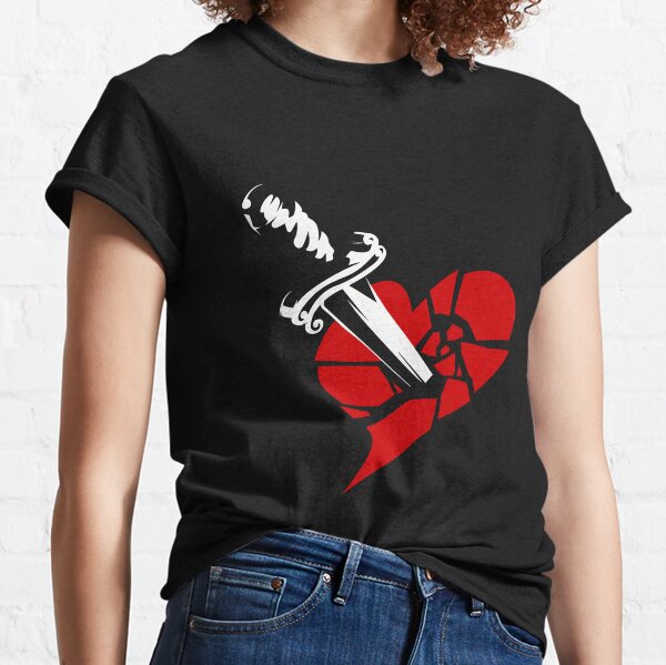 Coeur et poignard T-shirt classique