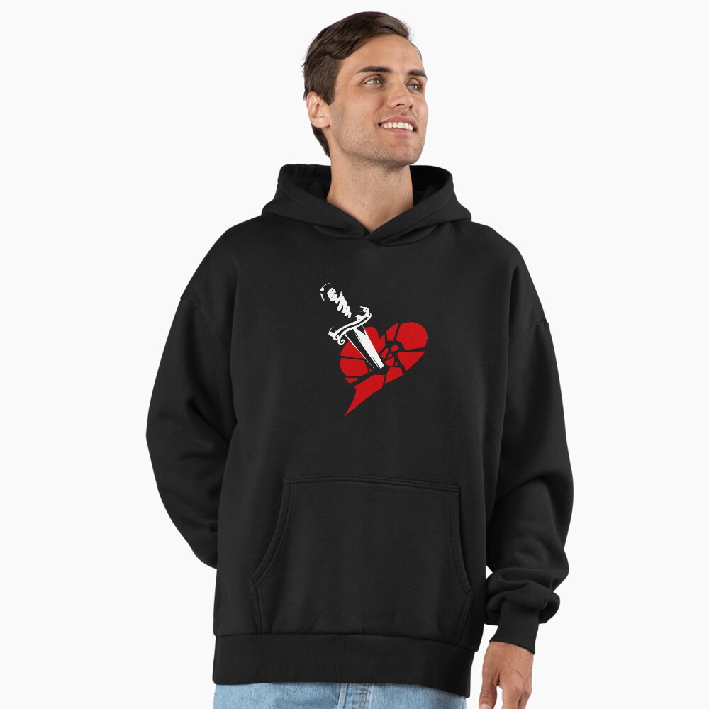Heart and dagger Sticker