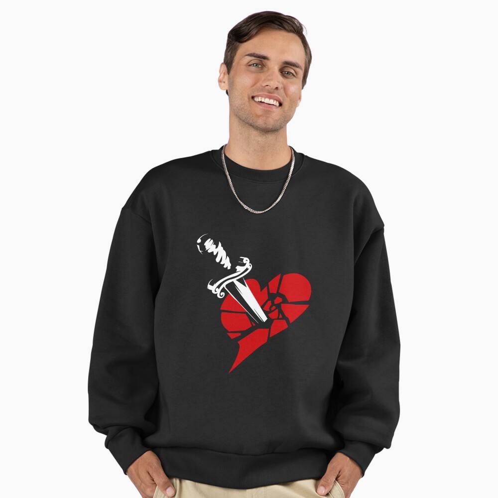 Heart and dagger Sticker