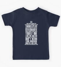 The Doctor Tardis Kids Tee