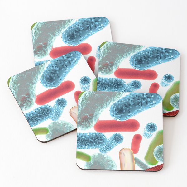 Item preview, CLOSE UP E. COLI MICROSCOPIC Image Photo...Microbiology Medical Laboratory Scientist designed and sold by Hippiesole.