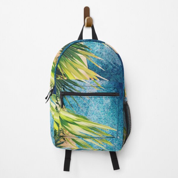 Item preview, Tropical Palm Tree Pool  designed and sold by newburyboutique.