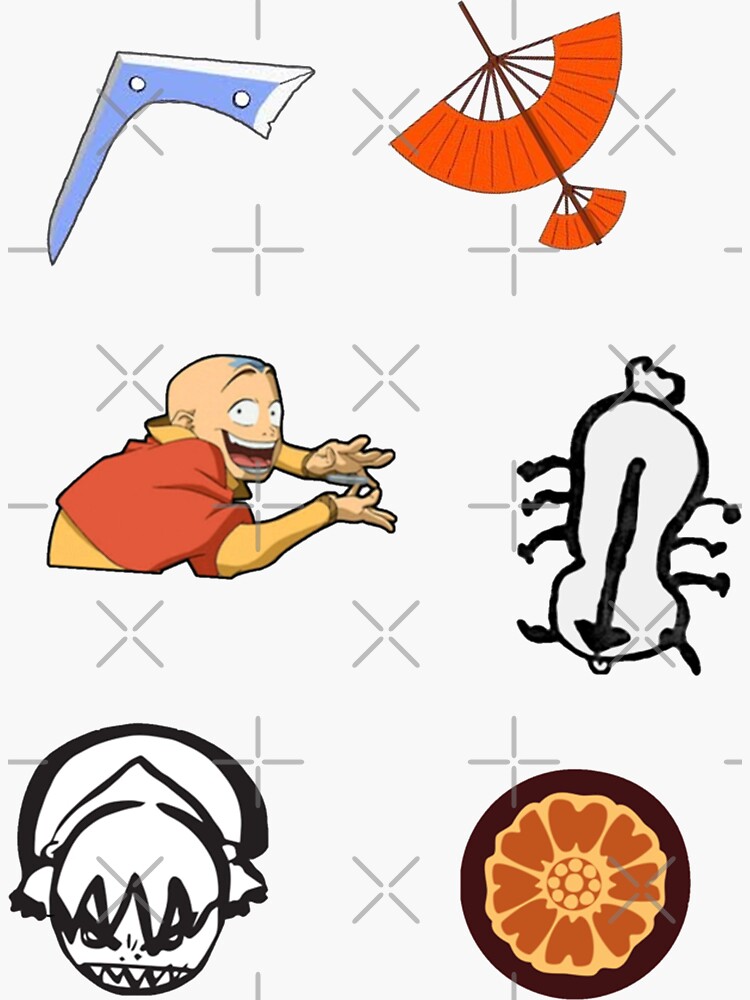 Avatar Sticker Pack by essiee