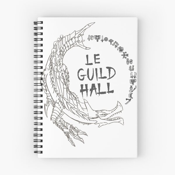 Item preview, Monster Hunter Le Guild Hall-Agnaktor Version 1 Uncolored designed and sold by S4LeagueProps.