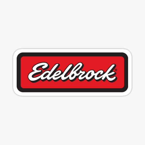 Edelbrock Sticker Sticker