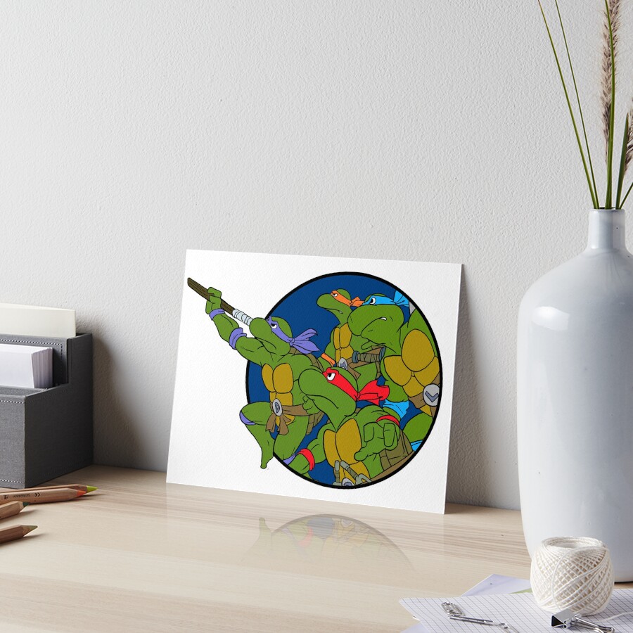 Teenage Mutant Ninja Turtles Donatello Art Board Print for Sale by Drcshaw