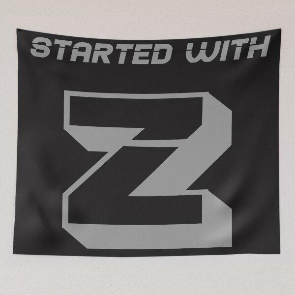 Item preview, Started with "Z" designed and sold by Stipper Store.
