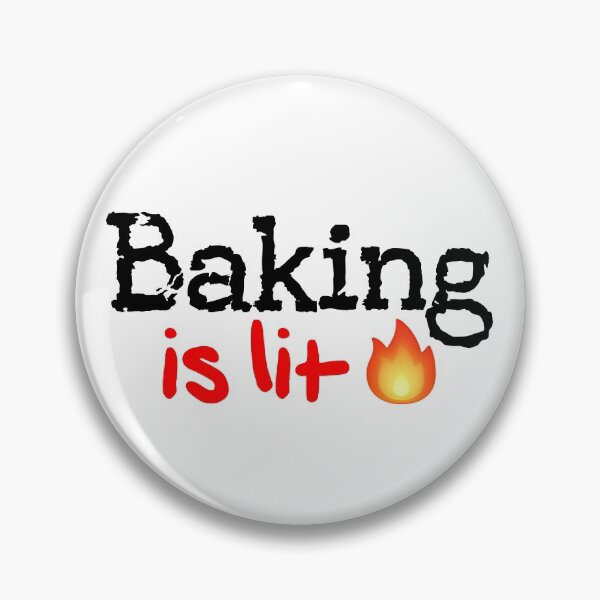 Item preview, Baking is Lit! designed and sold by DoodleDashCollective.