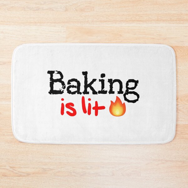 Item preview, Baking is Lit! designed and sold by DoodleDashCollective.