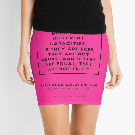 Freedom and Equality Mini Skirt