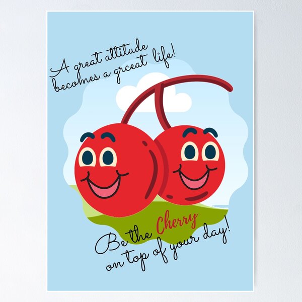 Item preview, Be the Cherry designed and sold by CBL.