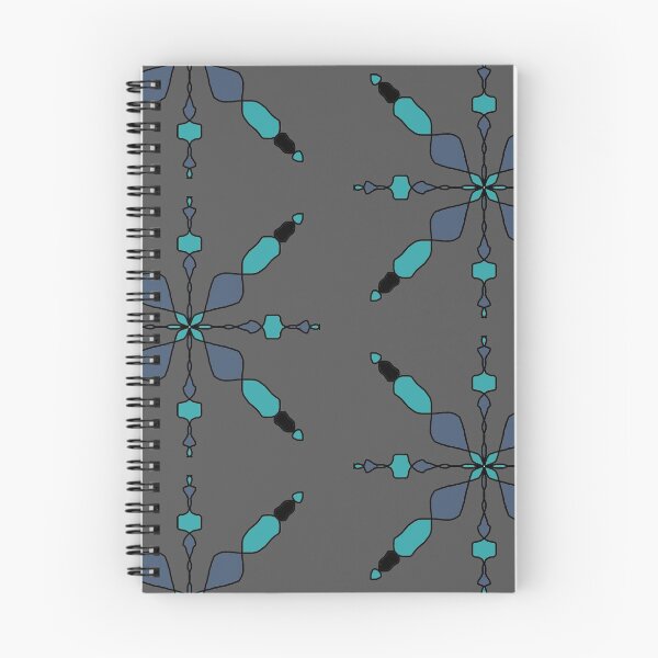 Item preview, Dark blue and gray abstract flower designed and sold by Abstractlara.