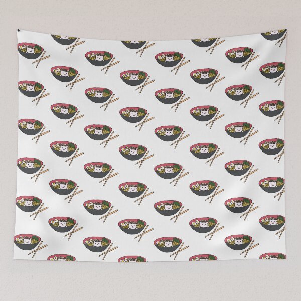 Item preview, Ramen Cat! designed and sold by LuxPNSilva.