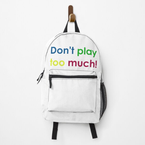 Item preview, Don't play too much! designed and sold by Cameraflower.