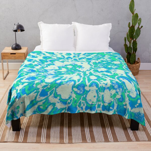 Item preview, Blue and Green Tie Dye designed and sold by Retro Art Factory.