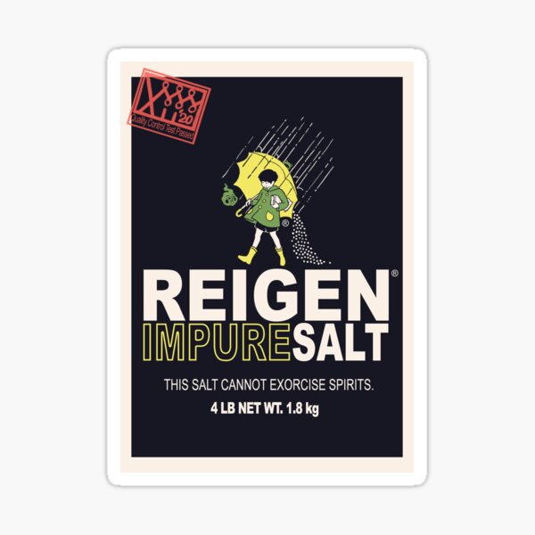 Reigen's Impure Salt Sticker