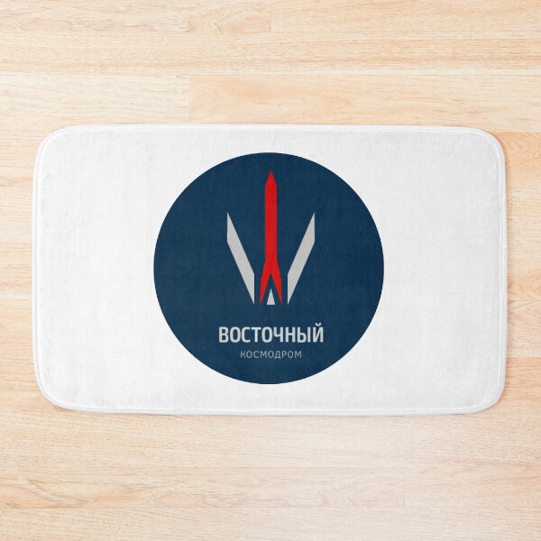 Item preview, Vostochny Cosmodrome Blue Logo designed and sold by Nikki SpaceStuffPlus.