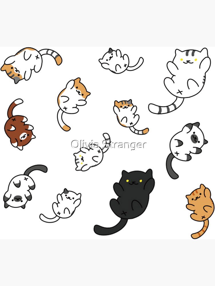 Neko Atsume Kitty Collector Cats by pepe-princess