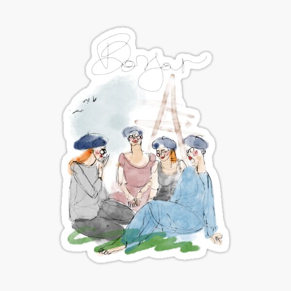 Paris Picnic Sticker
