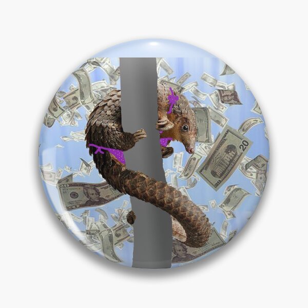 Item preview, Pole Dancing Pangolin designed and sold by Duckgirl5450.