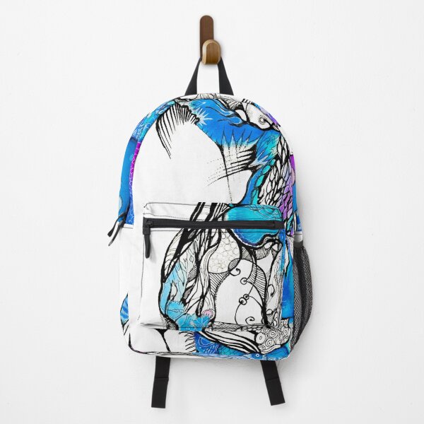 Item preview, Biomorphic abstractions blue designed and sold by fishtower.